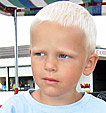 Fotot r taget p campingsemestern i Halland 22 juli 2003.